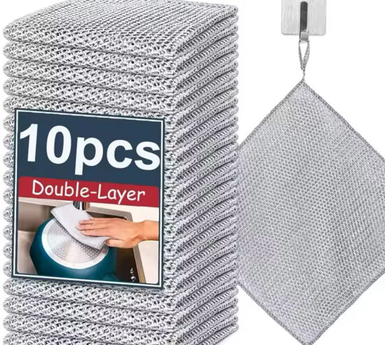 Universalios Aliuminės Valymo Servetėlės 10 Vnt.